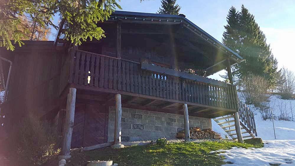 Schwammerlhuette Krispl Buitenkant foto